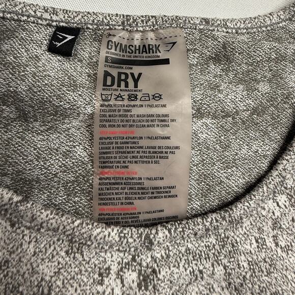 Gymshark Fleur Texture Long Sleeve Top - Picture 4 of 7